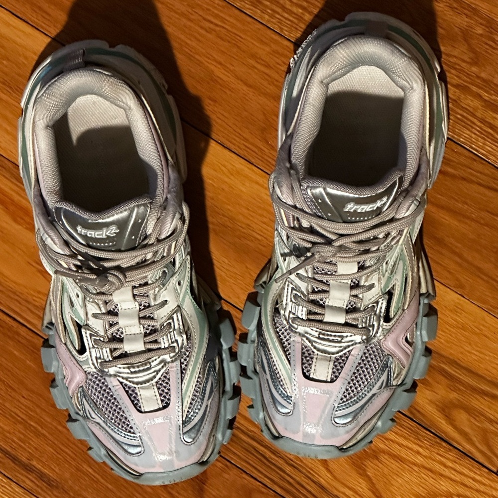 Balenciaga Women's Track.2 Sneaker in Pastel 40”